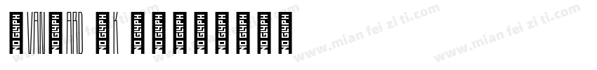 AvanGard Bk BT字体转换